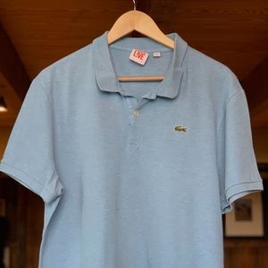 Lacoste blue L!VE Polo